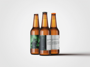beer bottle stack