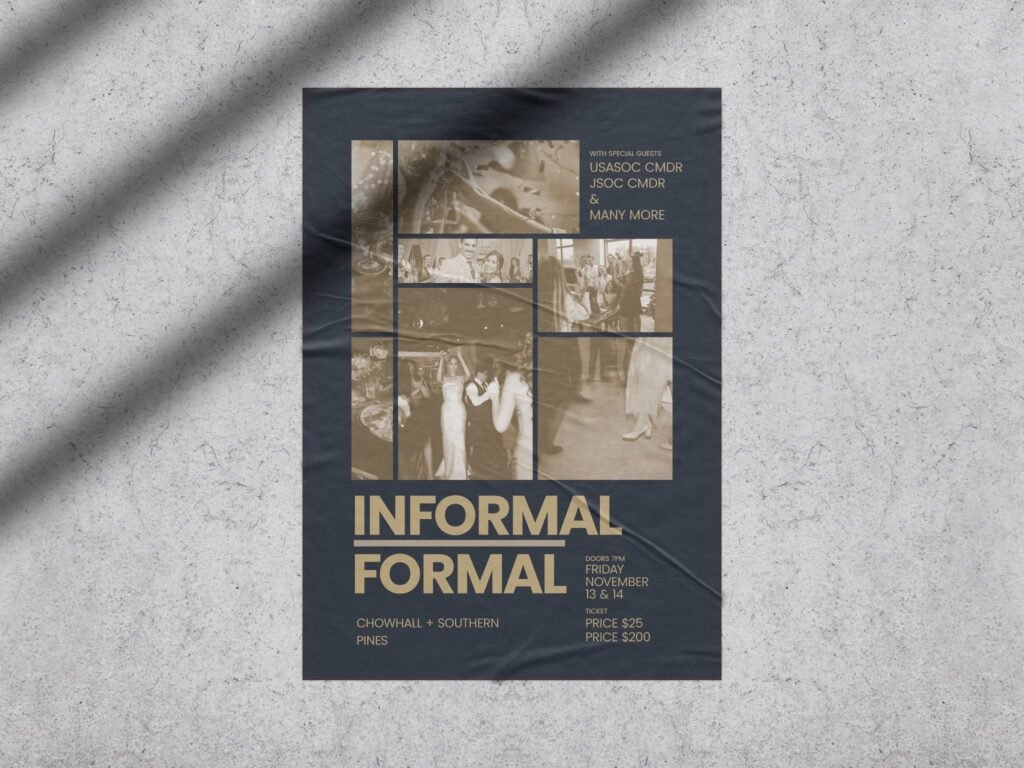 compressed formalinformal poster